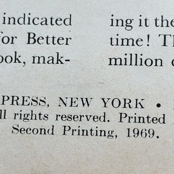 BETTER HOMES AND GARDENS NEW COOKBOOK 1968 EDITION SECOND PRINTING 1969 HARDCOVR - Picture 6 of 17